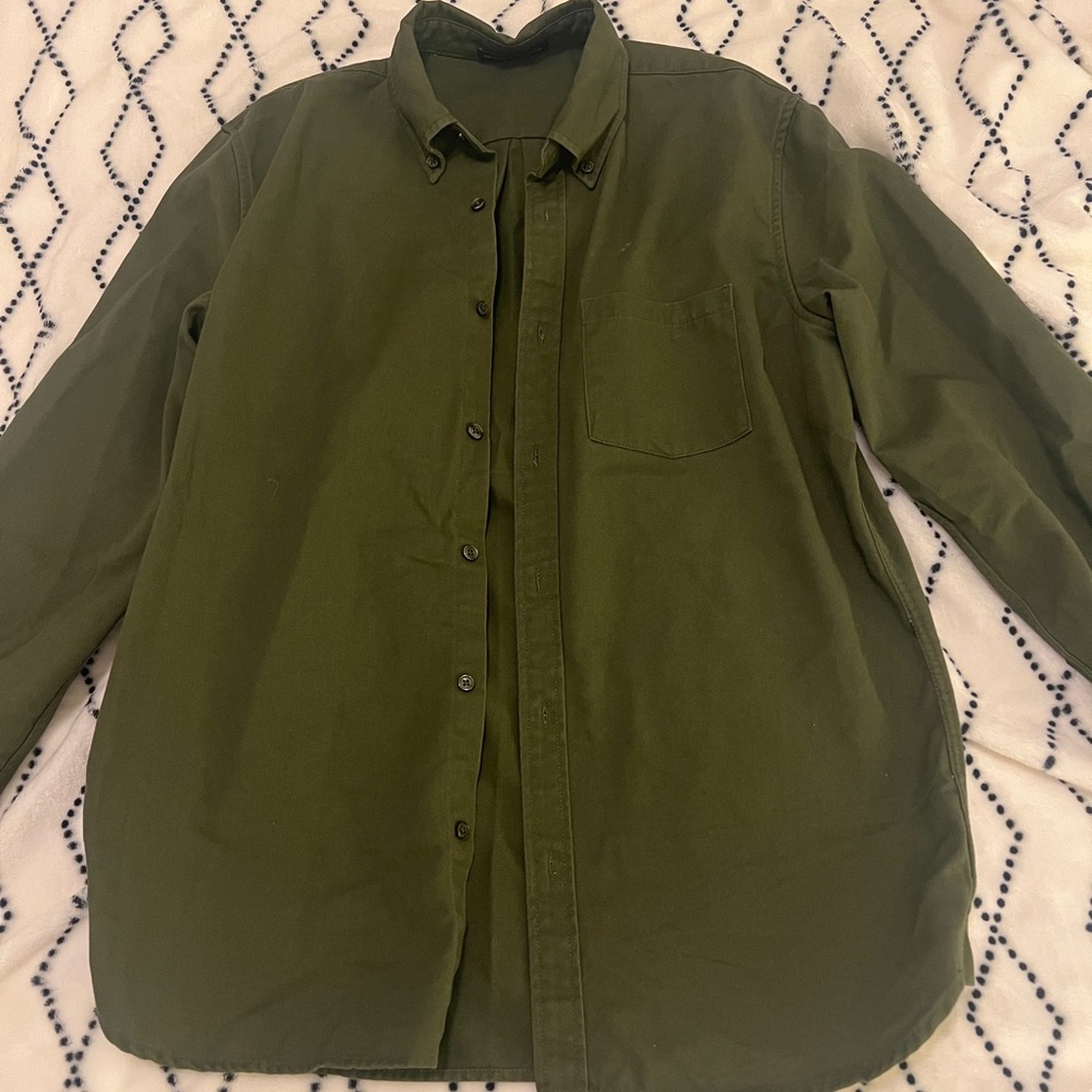brandy melville army green jacket